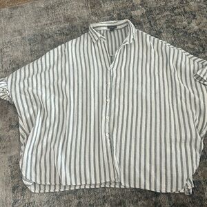 Striped Button Down